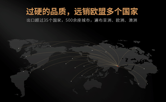 銷售多個(gè)國(guó)家